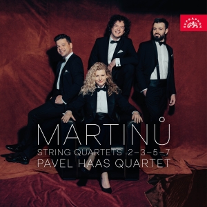 Bohuslav Martinu - String Quartets 2, 3, 5 & 7 in der Gruppe CD / Kommande / Klassiskt bei Bengans Skivbutik AB (5640655)