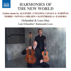 Orlandini & Luco Duo - Harmonies Of The New World in der Gruppe CD / Kommande / Klassiskt bei Bengans Skivbutik AB (5640687)