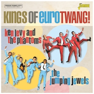 The Jumping Jewels & Ken Levy & The Phantoms - Kings Of Eurotwang! in der Gruppe UNSERE TIPPS / Freitagsveröffentlichungen / 2025-09-12 bei Bengans Skivbutik AB (5640702)