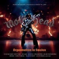Motorhead - Orgasmatron In Sweden in der Gruppe CD / Kommande / Hårdrock bei Bengans Skivbutik AB (5640767)