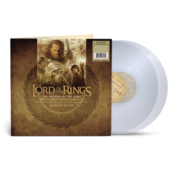 Howard Shore - The Lord Of The Rings: The Return Of The King (Clear 2Lp) in der Gruppe VINYL / Film-Musikal bei Bengans Skivbutik AB (5640979)