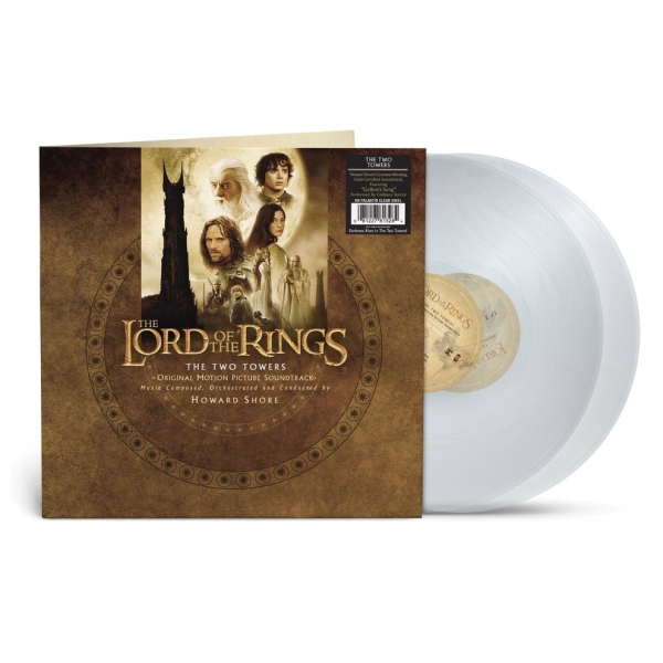 Howard Shore - The Lord Of The Rings: The Two Towers (Clear 2Lp) in der Gruppe VINYL / Film-Musikal bei Bengans Skivbutik AB (5640980)