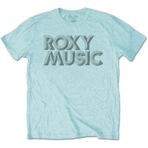 Roxy Music - Disco Logo Unisex T-Shirt in der Gruppe MERCHANDISE / T-shirt / Pop-Rock bei Bengans Skivbutik AB (5641151r)