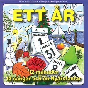 Pålsson Gitte - Ett År - Notbok in der Gruppe Taschenbücher bei Bengans Skivbutik AB (5641482)