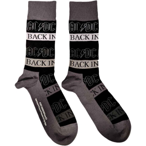 Ac/Dc - Back In Black Uni Bl Socks (Eu 36-40) in der Gruppe MERCHANDISE / / bei Bengans Skivbutik AB (5641739)