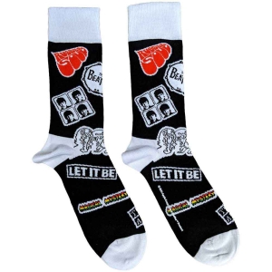 Beatles  - Icons Uni Bl Socks (Eu 36-40) in der Gruppe MERCHANDISE /  /  bei Bengans Skivbutik AB (5641743)