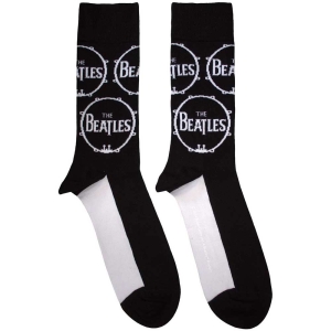 Beatles  - Drum Logo Repeat Uni Bl Socks (Eu 36-40) in der Gruppe MERCHANDISE /  /  bei Bengans Skivbutik AB (5641754)