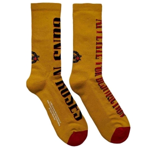 Guns N Roses - Appetite For Destruction Uni Yell Socks (Eu 36-40) in der Gruppe MERCHANDISE / Strumpor / Hårdrock bei Bengans Skivbutik AB (5641776)