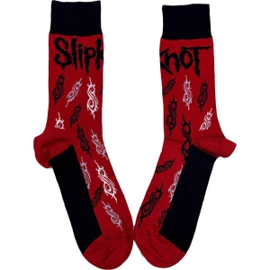 Slipknot - Tribal S Uni Red Socks (Eu 36-40) in der Gruppe MERCHANDISE /  /  bei Bengans Skivbutik AB (5641813)
