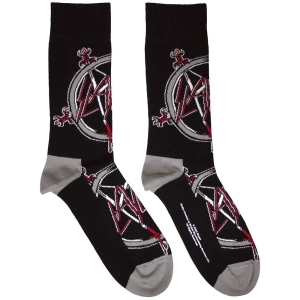 Slayer - Pentagram Uni Bl Socks (Eu 36-40) in der Gruppe MERCHANDISE /  /  bei Bengans Skivbutik AB (5641819)