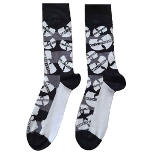 Wu Tang Clan - Logos Monochrome Uni Bl Socks (Eu 36-40) in der Gruppe MERCHANDISE /  /  bei Bengans Skivbutik AB (5641828)