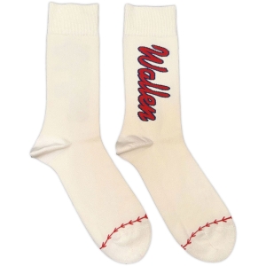 Morgan Wallen - Red Logo Baseball Uni Natrl Socks (Eu 40-45) in der Gruppe MERCHANDISE /  /  bei Bengans Skivbutik AB (5641845)