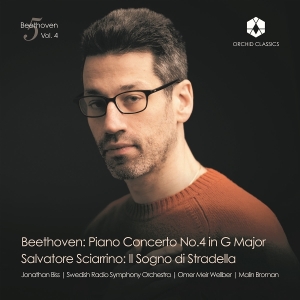 Jonathan Biss & Swedish Radio Symphony Orchestra - Beethoven 5 Vol. 4:  Piano Concerto No.4/Il Sogno Di Stradella in der Gruppe CD / Kommande / Klassiskt bei Bengans Skivbutik AB (5641867)
