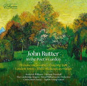 John Rutter - In The Poet's Garden (Signed Copies in der Gruppe CD / Kommande / Klassiskt bei Bengans Skivbutik AB (5641894)