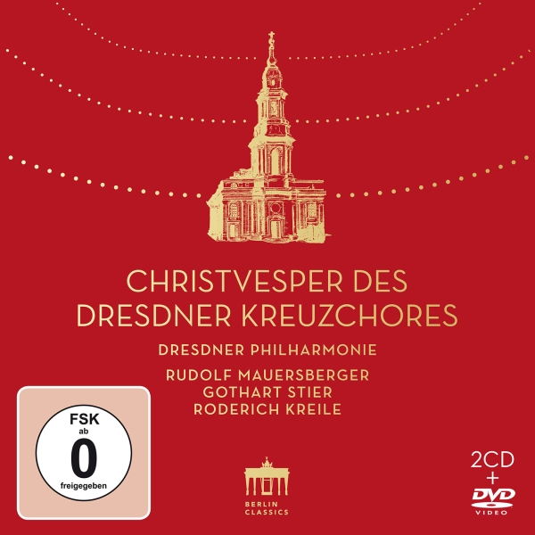 Rudolf Mauersberger - Christmas Vespers in der Gruppe CD / Julmusik bei Bengans Skivbutik AB (5641928)