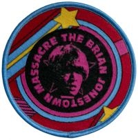 Brian Jonestown Massacre - Patch Tour Poster  25 (8,1 Cm) in der Gruppe MERCHANDISE / Stoffaufnäher / Pop-Rock bei Bengans Skivbutik AB (5642121)