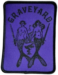 Graveyard - Patch Mermaid (9,8 X 7,3 Cm) in der Gruppe MERCHANDISE / Stoffaufnäher / Heavy Metal bei Bengans Skivbutik AB (5642124)