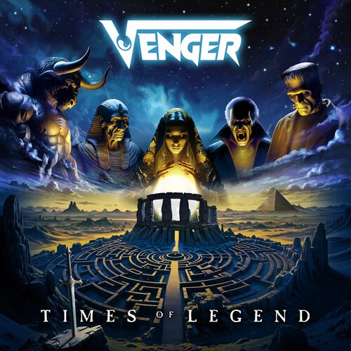 Venger - Times Of Legend in der Gruppe CD / Hårdrock bei Bengans Skivbutik AB (5642143)