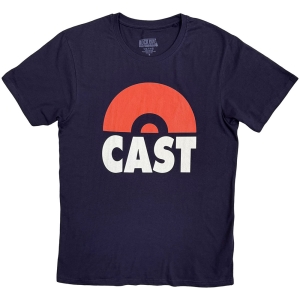 Cast - Classic Logo Uni Navy T-Shirt in der Gruppe MERCHANDISE / T-shirt / Nyheter / Pop-Rock bei Bengans Skivbutik AB (5642462r)
