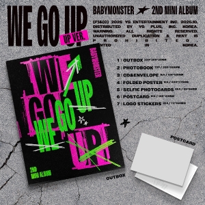 Babymonster - We Go Up (Up Ver.) + Photocard in der Gruppe Minishops / K-Pop Minishops / Babymonster bei Bengans Skivbutik AB (5642488)