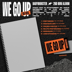 Babymonster - We Go Up (Go Ver.) + Photocard in der Gruppe Minishops / K-Pop Minishops / Babymonster bei Bengans Skivbutik AB (5642490)