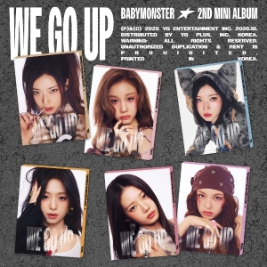 Babymonster - We Go Up (Pattern - Rora) + Photocard in der Gruppe CD bei Bengans Skivbutik AB (5642492)