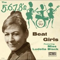 5.6.7.8'S The Feat. Miss Ludella B - Beat Girls Ep in der Gruppe VINYL / Kommande / Pop-Rock bei Bengans Skivbutik AB (5642621)
