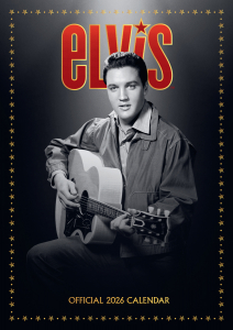 Elvis  - 2026 A3 Calendar in der Gruppe MERCHANDISE /  /  /  bei Bengans Skivbutik AB (5642855)