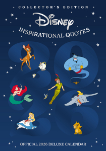 Disney Classics (Quotes)  - 2026 A3 Deluxe Calendar in der Gruppe MERCHANDISE /  /  /  bei Bengans Skivbutik AB (5642860)
