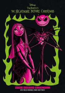 The Nightmare Before Christmas  - 2026 A3 Deluxe Calendar in der Gruppe MERCHANDISE /  /  /  bei Bengans Skivbutik AB (5642866)