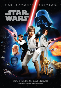 Star Wars Classic  - 2026 A3 Deluxe Calendar in der Gruppe MERCHANDISE /  /  /  bei Bengans Skivbutik AB (5642867)