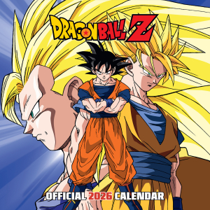 Dragonball Z  - 2026 Square Calendar in der Gruppe MERCHANDISE /  /  /  bei Bengans Skivbutik AB (5642877)