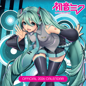 Hatsune Miku  - 2026 Square Calendar in der Gruppe MERCHANDISE /  /  /  bei Bengans Skivbutik AB (5642881)