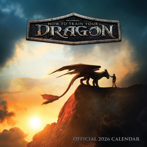 How To Train Your Dragon (Movie) - 2026 Square Calendar in der Gruppe MERCHANDISE /  /  /  bei Bengans Skivbutik AB (5642882)