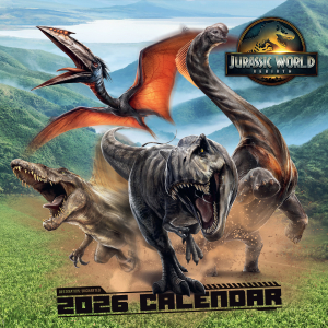 Jurassic World Rebirth Movie  - 2026 Square Calendar in der Gruppe MERCHANDISE /  /  /  bei Bengans Skivbutik AB (5642883)
