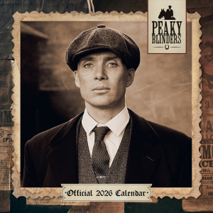 Peaky Blinders  - 2026 Square Calendar in der Gruppe MERCHANDISE /  /  /  bei Bengans Skivbutik AB (5642891)