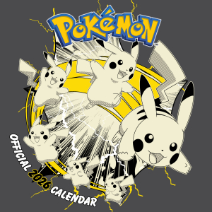 Pokemon  - 2026 Square Calendar in der Gruppe MERCHANDISE /  /  /  bei Bengans Skivbutik AB (5642892)