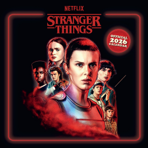 Stranger Things  - 2026 Square Calendar in der Gruppe MERCHANDISE /  /  /  bei Bengans Skivbutik AB (5642898)