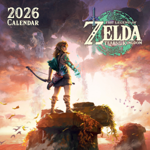 The Legend Of Zelda  - 2026 Square Calendar in der Gruppe MERCHANDISE /  /  /  bei Bengans Skivbutik AB (5642902)