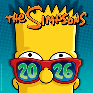 The Simpsons  - 2026 Square Calendar in der Gruppe MERCHANDISE /  /  /  bei Bengans Skivbutik AB (5642903)
