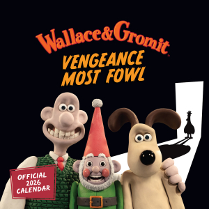 Wallace And Gromit  - 2026 Square Calendar in der Gruppe MERCHANDISE /  /  /  bei Bengans Skivbutik AB (5642906)
