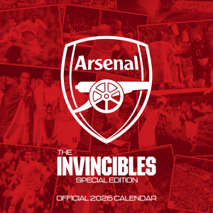 Arsenal Fc Legends  - 2026 Square Calendar in der Gruppe MERCHANDISE /  /  /  bei Bengans Skivbutik AB (5642909)
