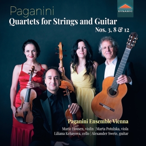 Nicolo Paganini - Quartets For Strings And Guitar Nos in der Gruppe CD / Kommande / Klassiskt bei Bengans Skivbutik AB (5642937)