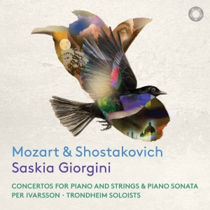 Saskia Giorgini Per Ivarsson Tron - Mozart & Shostakovich: Concertos Fo in der Gruppe CD / Kommande / Klassiskt bei Bengans Skivbutik AB (5642943)