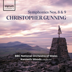Christopher Gunning - Symphonies Nos. 8 & 9 in der Gruppe CD / Kommande / Klassiskt bei Bengans Skivbutik AB (5642946)