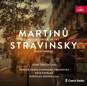 Josef Spacek Prague Radio Symphony - Bohuslav Martinu: Violin Concertos in der Gruppe CD / Kommande / Klassiskt bei Bengans Skivbutik AB (5642961)