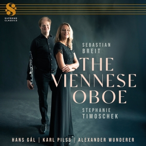 Sebastian Breit Stephanie Timosche - The Viennese Oboe in der Gruppe MUSIK / SACD / Klassiskt bei Bengans Skivbutik AB (5642968)