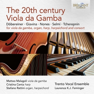 Matteo Malagoli - The 20Th Century Viola Da Gamba in der Gruppe CD / Kommande / Klassiskt bei Bengans Skivbutik AB (5642981)