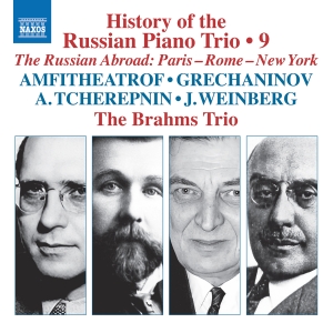 The Brahms Trio - History Of The Russian Piano Trio, in der Gruppe CD / Kommande / Klassiskt bei Bengans Skivbutik AB (5642984)
