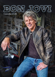 Bon Jovi - 2026 Unofficial Calendar in der Gruppe MERCHANDISE /  /  /  bei Bengans Skivbutik AB (5643163)